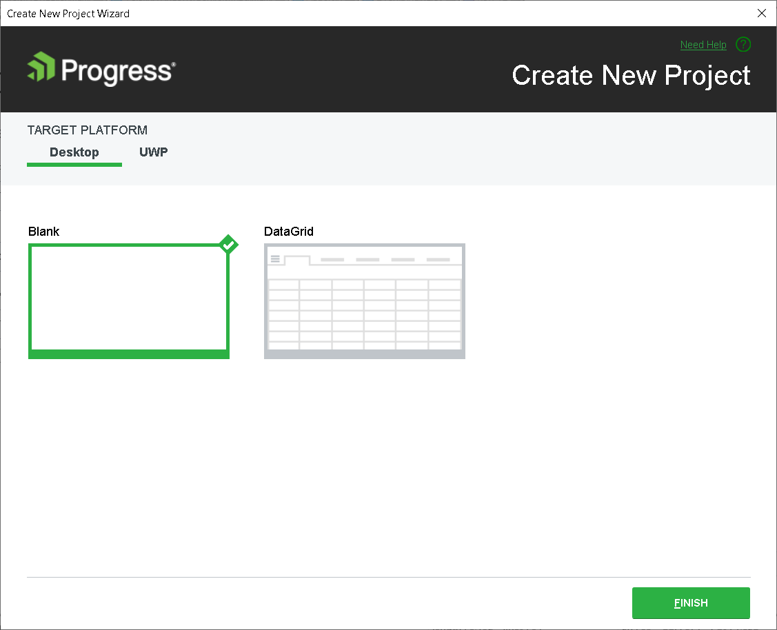winui-new-project-wizard