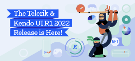 Telerik and Kendo UI .NET and JavaScript developer productivity tools