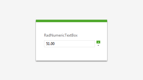 Telerik UI for ASP.NET AJAX Input - Numeric text box